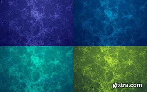 Network Abstract Backgrounds