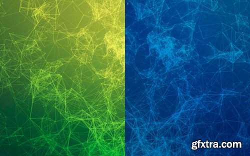 Network Abstract Backgrounds