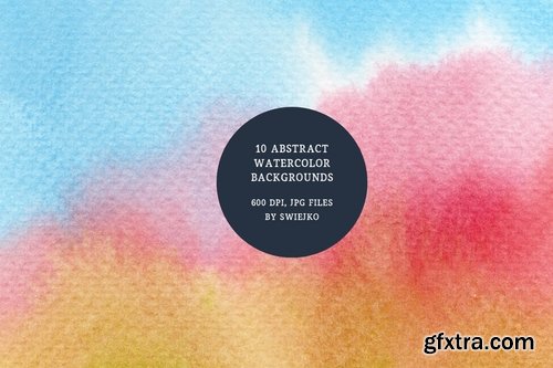 Abstract Watercolor Backgrounds