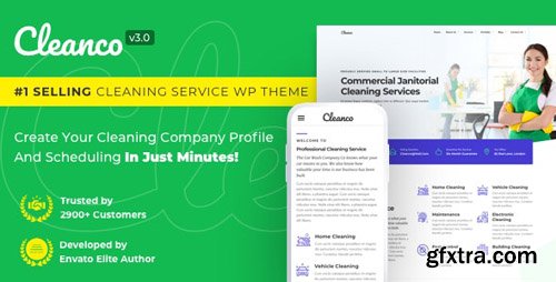 ThemeForest - Cleanco v3.0 - Cleaning Service Company WordPress Theme - 9460728