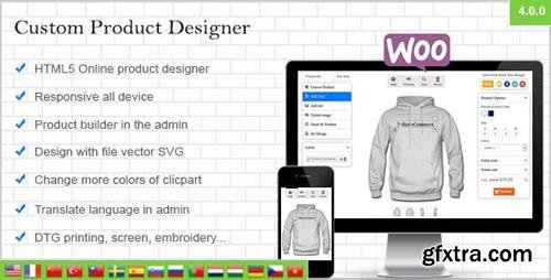 CodeCanyon - WooCommerce Custom Product Designer v4.4.1 - 10959830