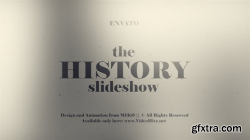 VideoHive History Slideshow 23110705