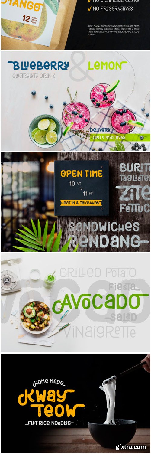 Black Burger Font