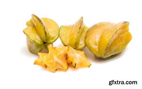 Carambola Fruit Isolated - 10xJPGs