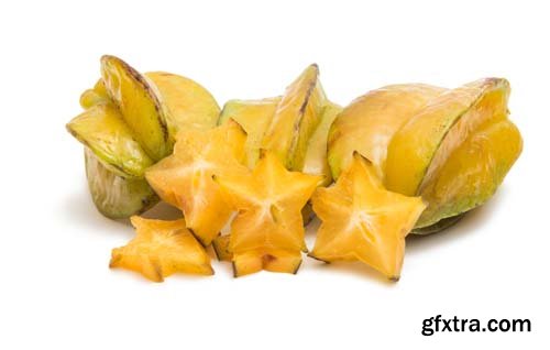 Carambola Fruit Isolated - 10xJPGs