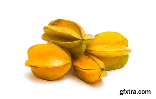 Carambola Fruit Isolated - 10xJPGs