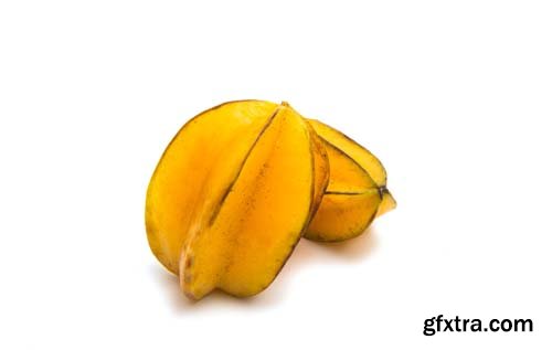 Carambola Fruit Isolated - 10xJPGs