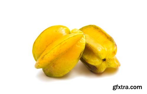 Carambola Fruit Isolated - 10xJPGs