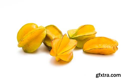 Carambola Fruit Isolated - 10xJPGs