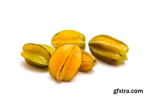 Carambola Fruit Isolated - 10xJPGs