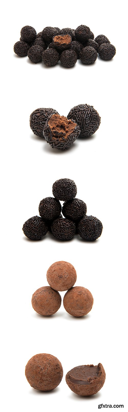 Chocolate Truffle Isolated - 15xJPGs