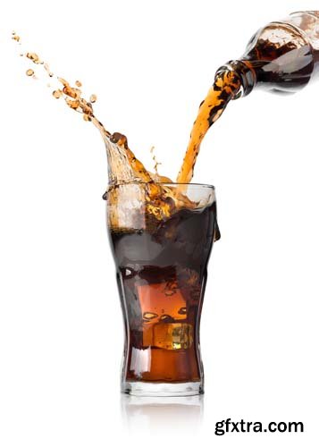 Cola In Glass Isolated - 11xJPGs