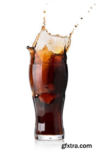 Cola In Glass Isolated - 11xJPGs