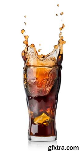 Cola In Glass Isolated - 11xJPGs