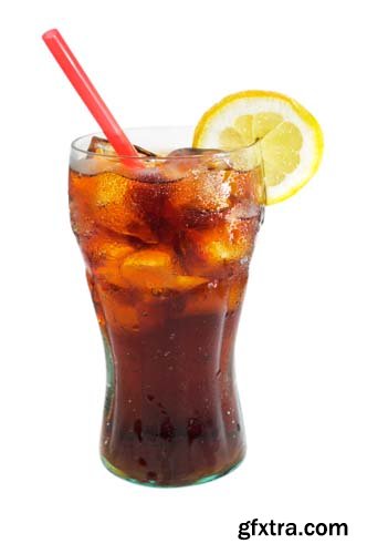 Cola In Glass Isolated - 11xJPGs