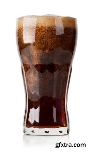 Cola In Glass Isolated - 11xJPGs