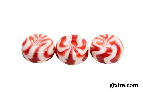 Colored Candy Isolated - 11xJPGs