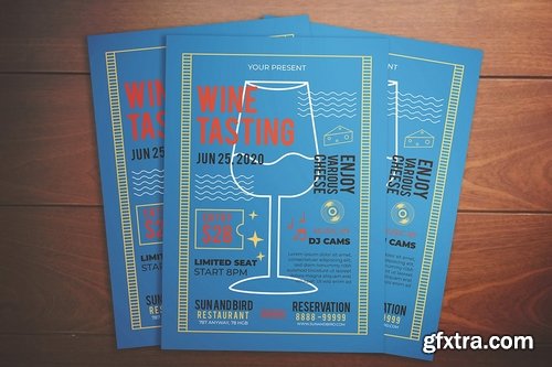 Wine Tasting Flyer