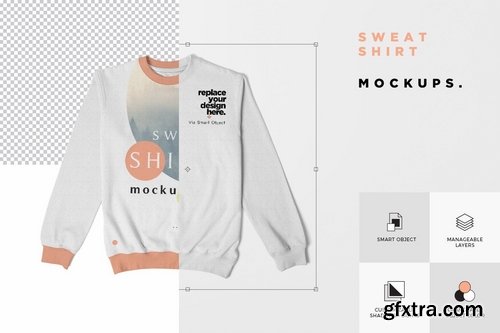 Crewneck Sweatshirt Mockups