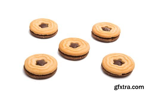 Double Cookie Isolated - 10xJPGs