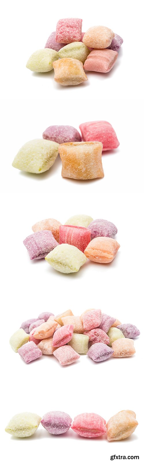 Fruit Candy Isolated - 6xJPGs