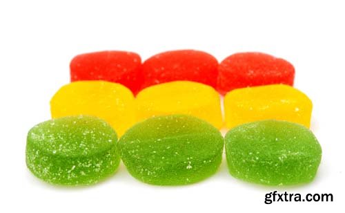 Fruit Jelly Isolated - 11xJPGs