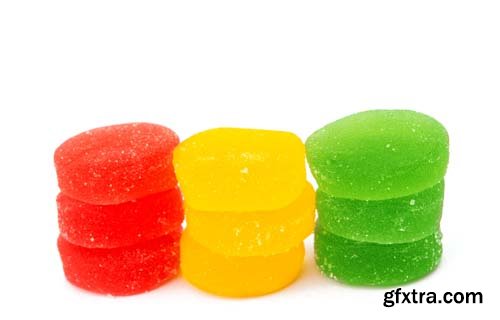 Fruit Jelly Isolated - 11xJPGs