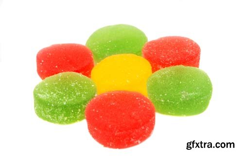 Fruit Jelly Isolated - 11xJPGs