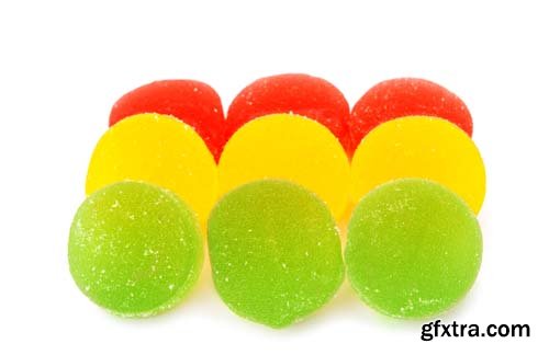 Fruit Jelly Isolated - 11xJPGs