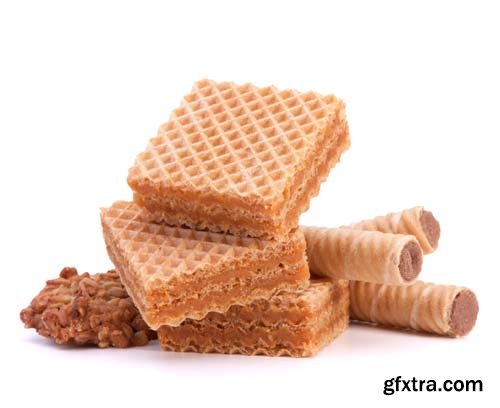 Honeycomb Waffles Isolated - 20xJPGs