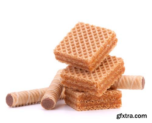 Honeycomb Waffles Isolated - 20xJPGs