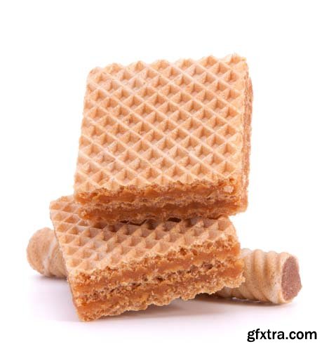 Honeycomb Waffles Isolated - 20xJPGs