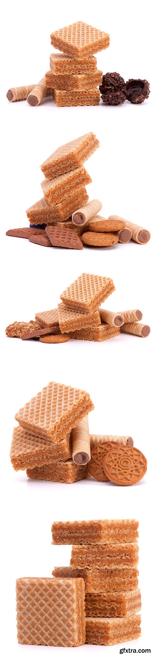 Honeycomb Waffles Isolated - 20xJPGs