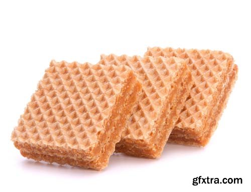 Honeycomb Waffles Isolated - 20xJPGs