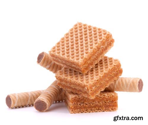 Honeycomb Waffles Isolated - 20xJPGs