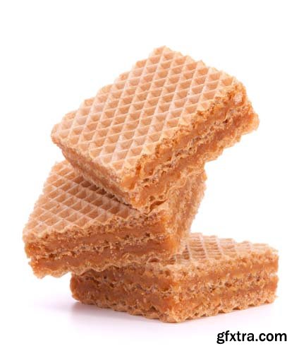 Honeycomb Waffles Isolated - 20xJPGs