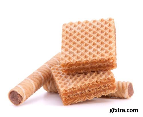 Honeycomb Waffles Isolated - 20xJPGs