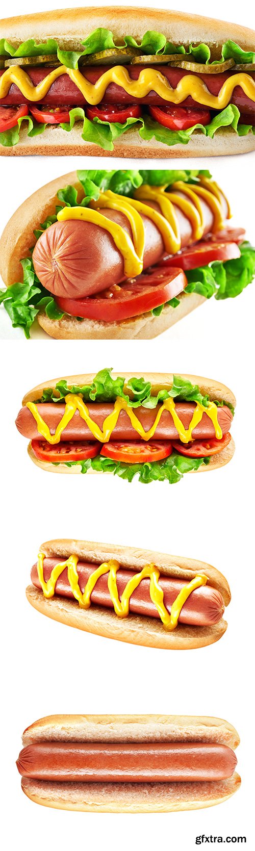 Hot-Dog Isolated - 7xJPGs