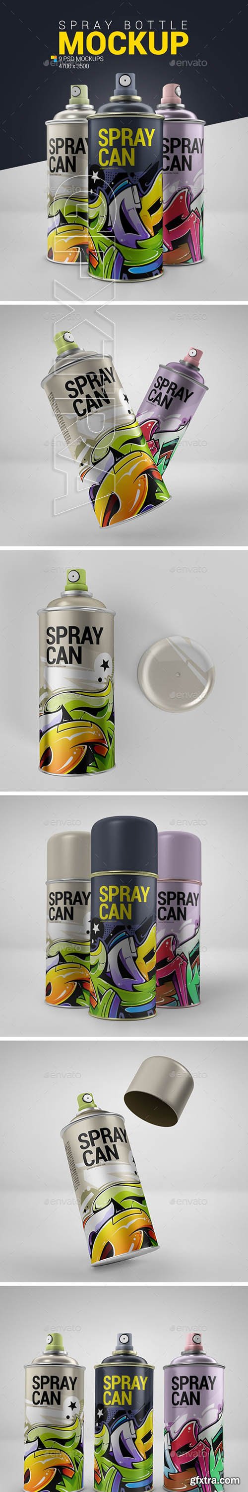 GraphicRiver - Spray Can Mockup 23789207