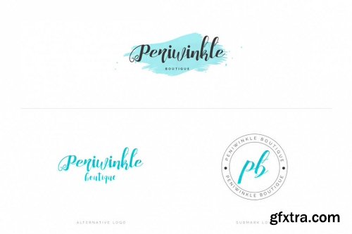 MightyDeals 600+ Premade Branding Logos & Textures with Ladyboss