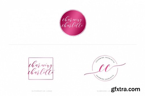 MightyDeals 600+ Premade Branding Logos & Textures with Ladyboss