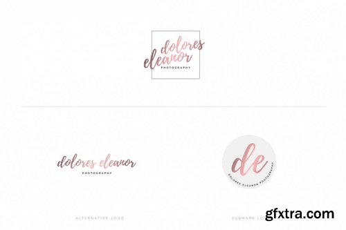 MightyDeals 600+ Premade Branding Logos & Textures with Ladyboss