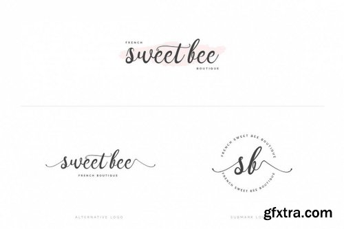 MightyDeals 600+ Premade Branding Logos & Textures with Ladyboss