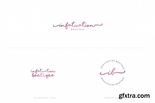 MightyDeals 600+ Premade Branding Logos & Textures with Ladyboss