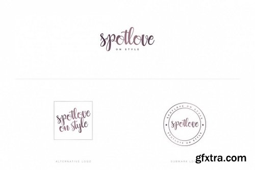 MightyDeals 600+ Premade Branding Logos & Textures with Ladyboss