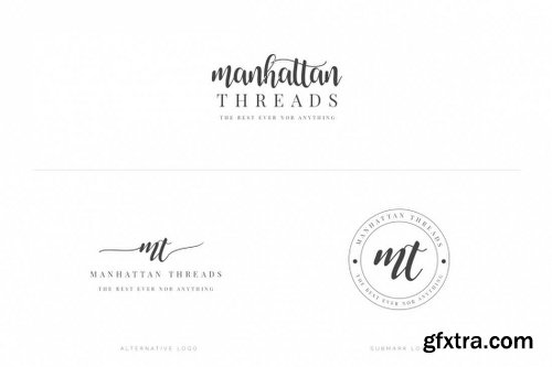 MightyDeals 600+ Premade Branding Logos & Textures with Ladyboss