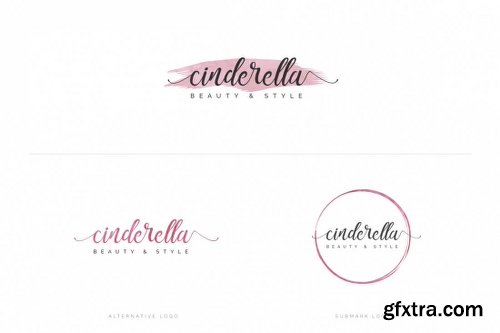 MightyDeals 600+ Premade Branding Logos & Textures with Ladyboss