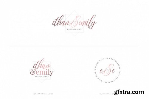 MightyDeals 600+ Premade Branding Logos & Textures with Ladyboss