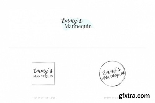 MightyDeals 600+ Premade Branding Logos & Textures with Ladyboss