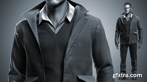 Realistic Clothing Workflow for AAA Game Male Characters